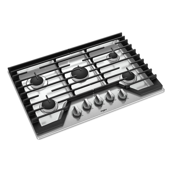 WHIRLPOOL WCG97US0HS00 30 GAS COOKTOP WITH GRIDDLE STAINLESS STEEL – Rosh  Marketing Co. Ltd.