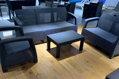 PATIO SET (3SEATER +1SEATER +1SEATER +TABLE)