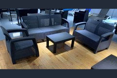 PATIO SET (3SEATER +1SEATER +1SEATER +TABLE)