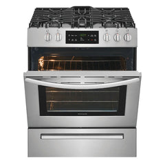 FRIGIDAIRE FFGH3054US Frigidaire 30'' Front Control Freestanding Gas Range STAINLESS STEEL
