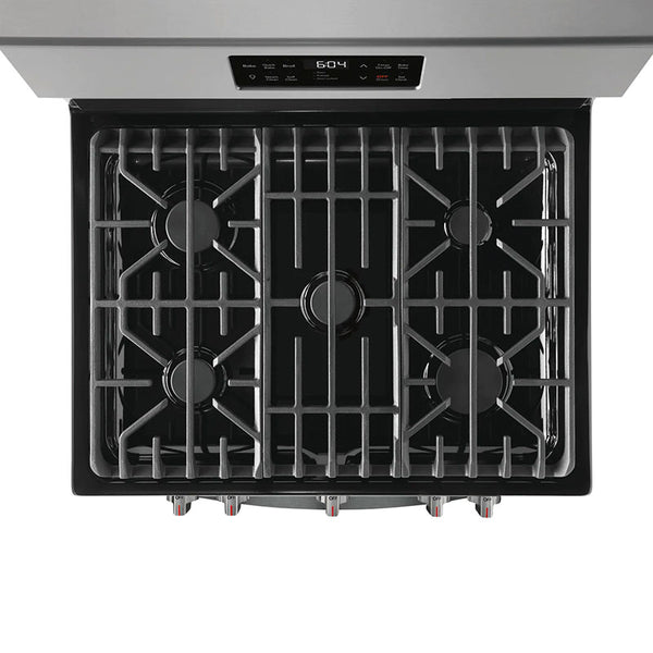 FRIGIDAIRE GCRG3038AF Gallery 30'' Freestanding Gas Range with Steam C ...