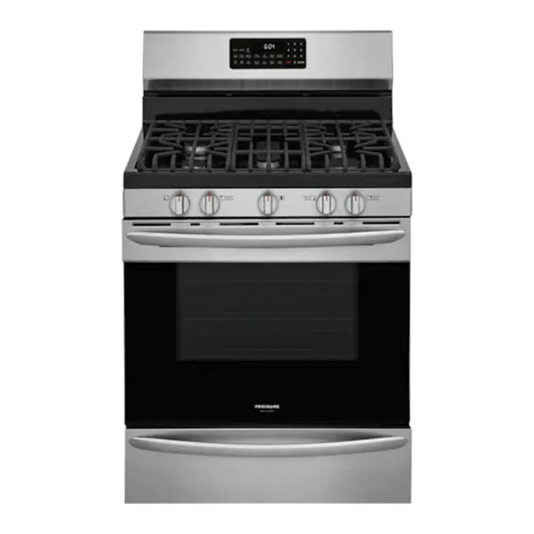 FRIGIDAIRE GCRG3060AF Gallery 30'' Freestanding Gas Range with Air Fry BLACK STAINLESS STEEL