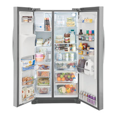 FRIGIDAIRE GRSC2352AF GALLERY COUNTER DEPTH 36" SIDE BY SIDE REFRIGERATOR 22.3 CUBIC STAINLESS STEEL