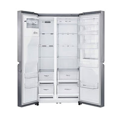 LG LS65SDP1 DOOR IN DOOR SIDE BY SIDE REFRIGERATOR	24 CUBIC	STAINLESS STEEL