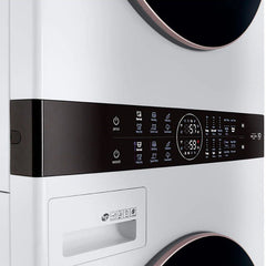 LG WKE100HWA FRONT LOAD WASHER AND DRYER COMBO 22KG / 22KG WHITE