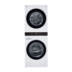 LG WKE100HWA FRONT LOAD WASHER AND DRYER COMBO 22KG / 22KG WHITE