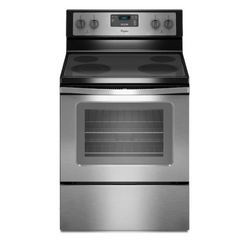 Whirlpool WFE320MOJS Top Stove Electric With Oven S/Steel 30" Ceramic